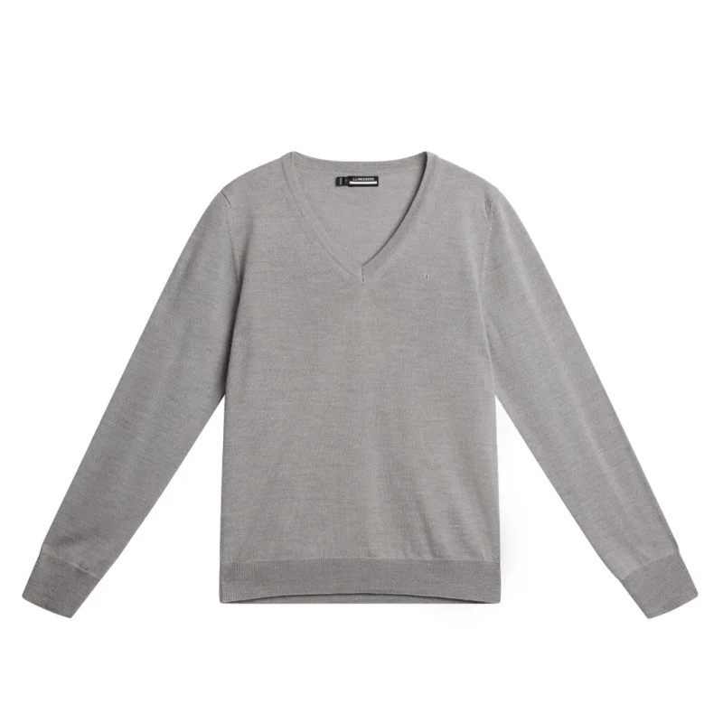 Pull J.Lindeberg Amaya Merino Gris – Image 2