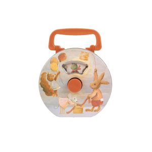 Radio boite a musique petits lapins