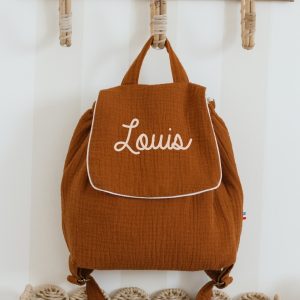 Sac à dos | Double gaze terracotta