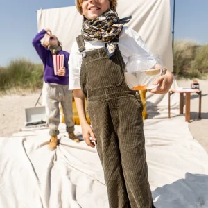 Salopette Machai – velours kaki