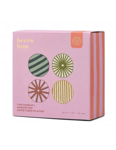 The marley set de 4 assiettes – Image 3