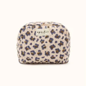 Small Trousse Gaya | Léopard macadamia