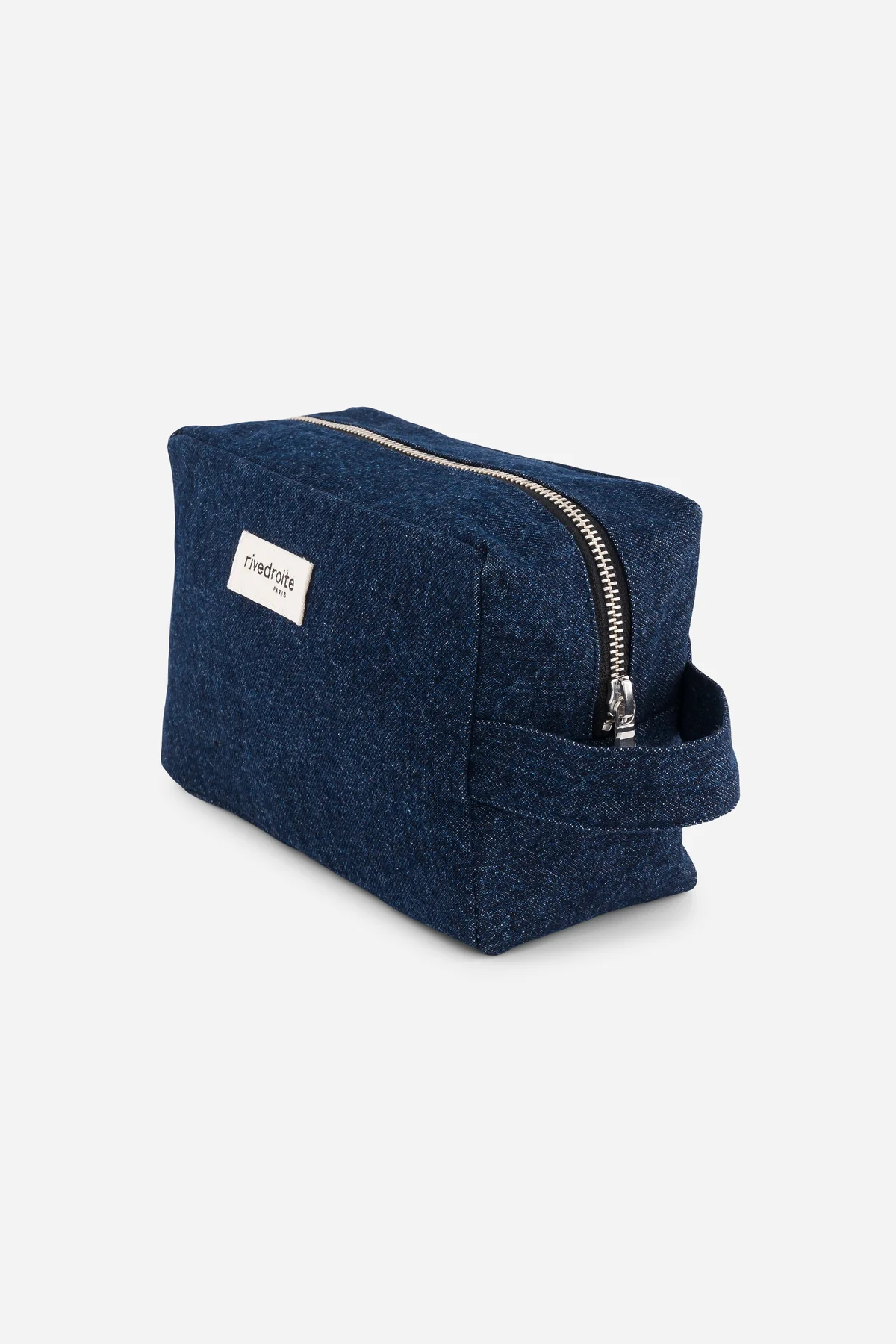 Trousse de toilette tournelle XL – Raw denim – Image 3
