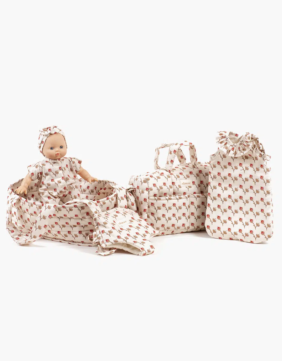 Turbulette à collerette Fleurs de coton – Image 3