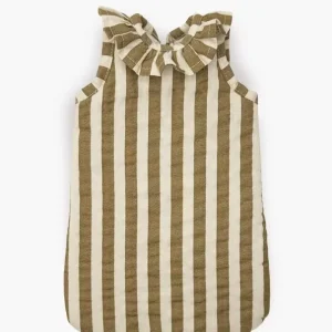 Turbulette rayée camel zadig