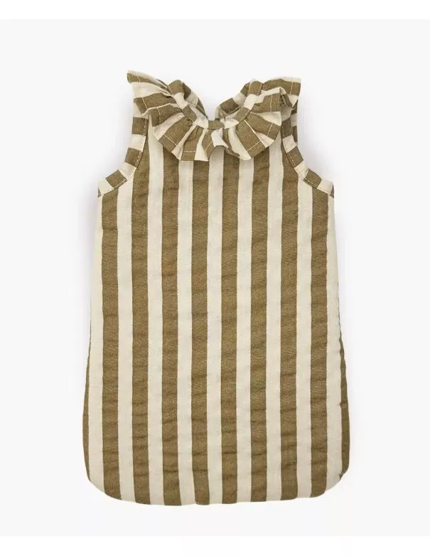 Turbulette rayée camel zadig