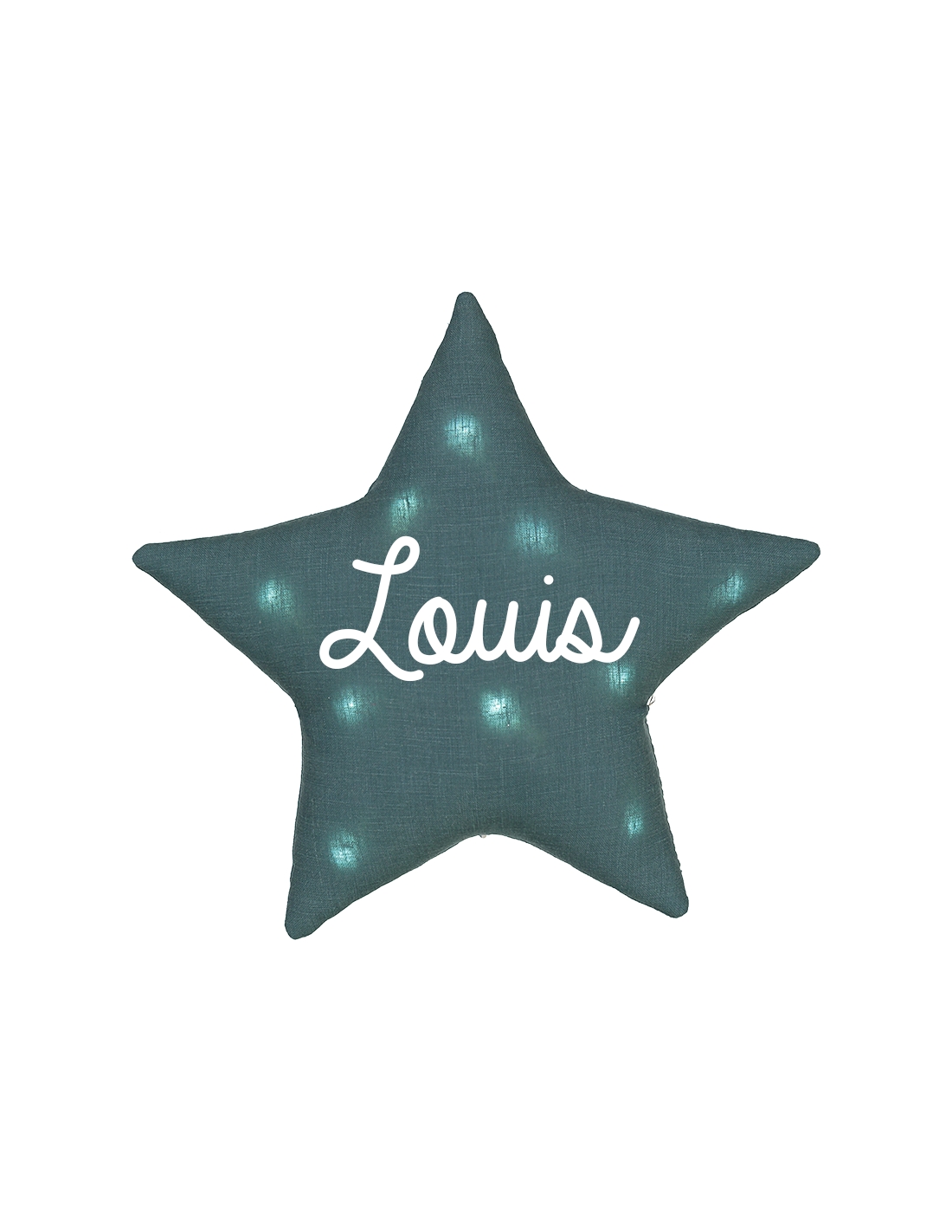 Veilleuse musicale étoile | Bleu canard – Image 6