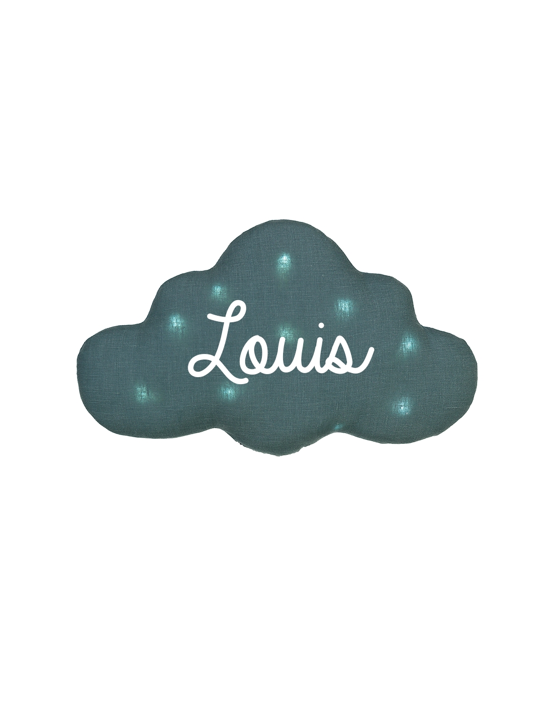 Veilleuse musicale nuage | Bleu canard – Image 4