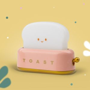 Veilleuse | Toaster rose