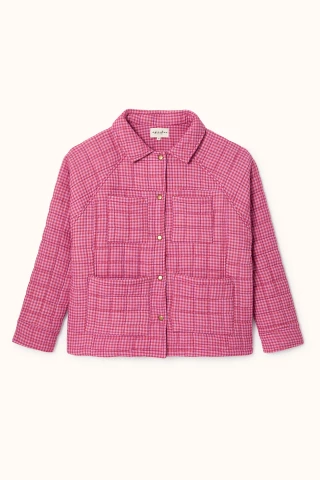Veste kamal khadi fushia – Image 2