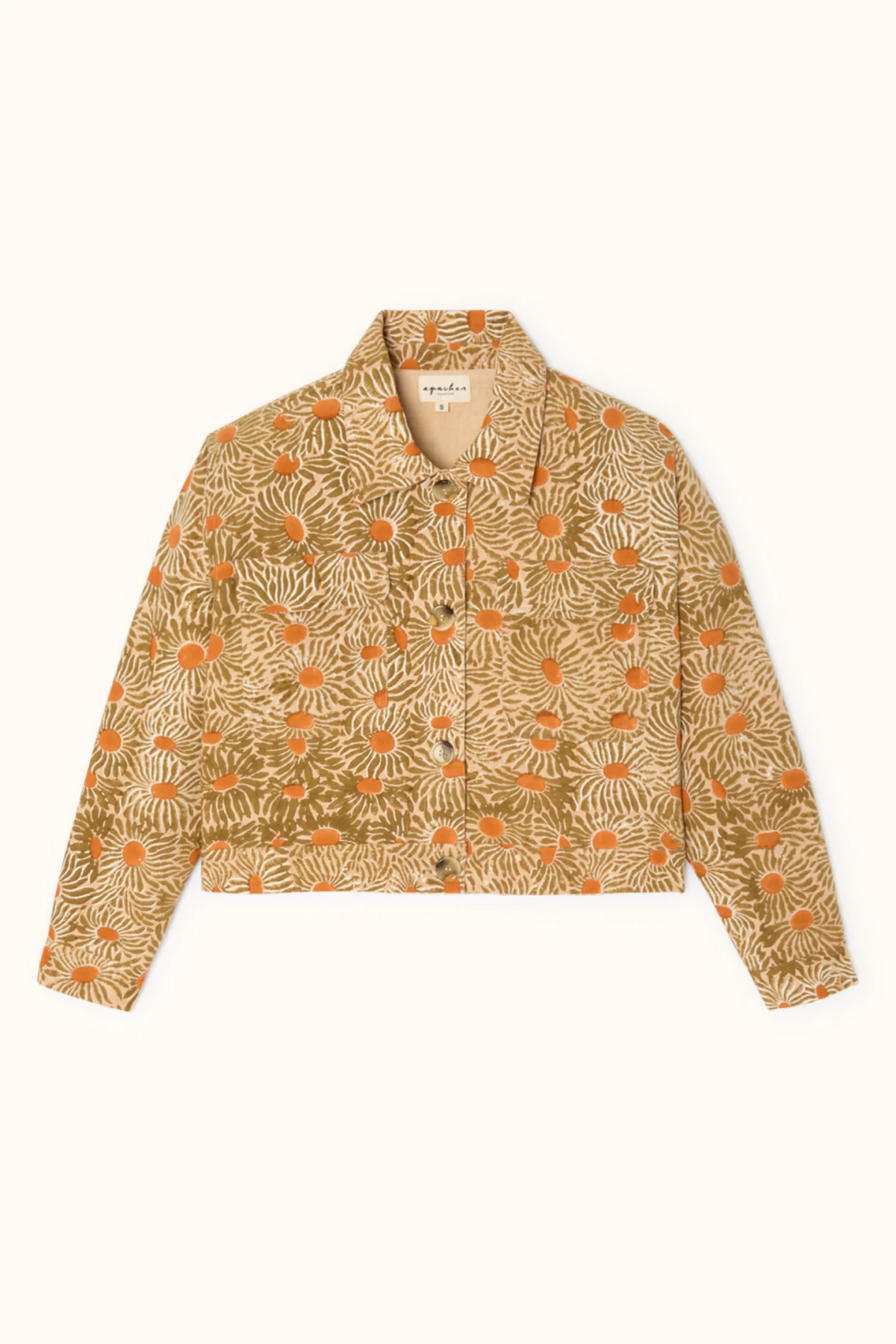 Veste Kurta marguerite olive – Image 3