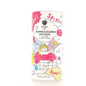 Sels de bain colorés et moussant – rose