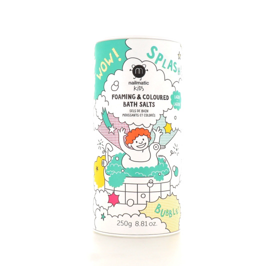 Sels de bain colorés et moussant – vert